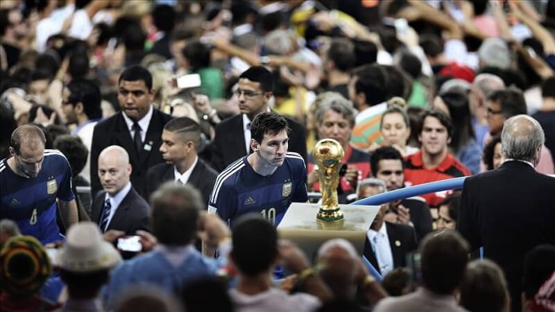 messi và cúp vàng world cup 2014