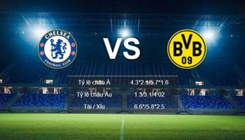 soi kèo C1 Chelsea-Vs-Dortmund