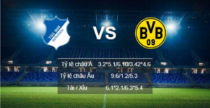 soi kèo Hoffenheim-Vs-Dortmund