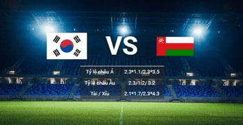 Soi kèo U20 Hàn Quốc vs U20 Oman