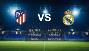 Fun88 soi kèo Atletico-Madrid-vs-Real-Madrid