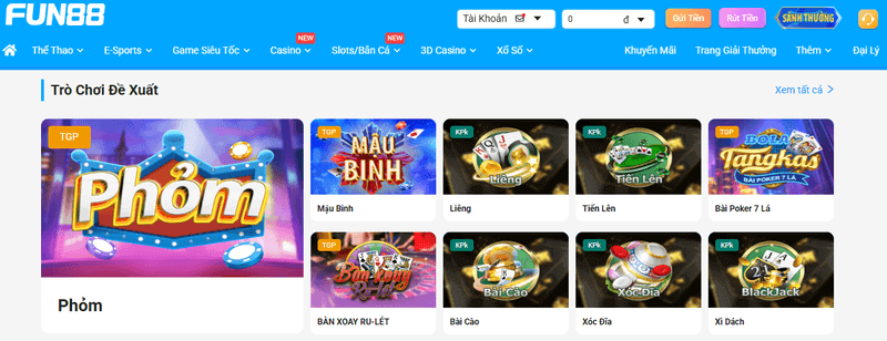 xóc đĩa fun88