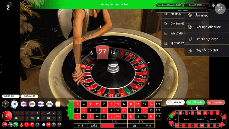 luật chơi và biến thể roulette