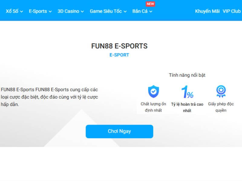 Mẹo cá cược E-Sports hiệu quả tại FUN88