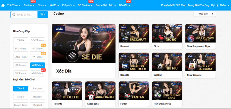 wm casino