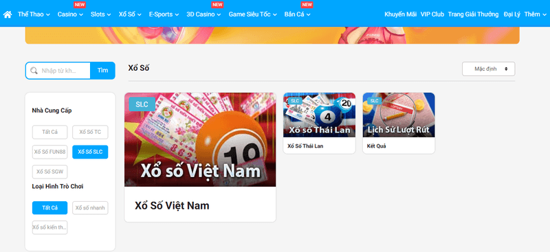 xổ số slc