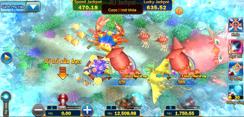 đối tượng phù hợp bắn cá jili